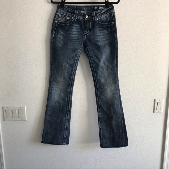 Miss Me Bootcut Jeans sz 28 - Picture 2 of 14